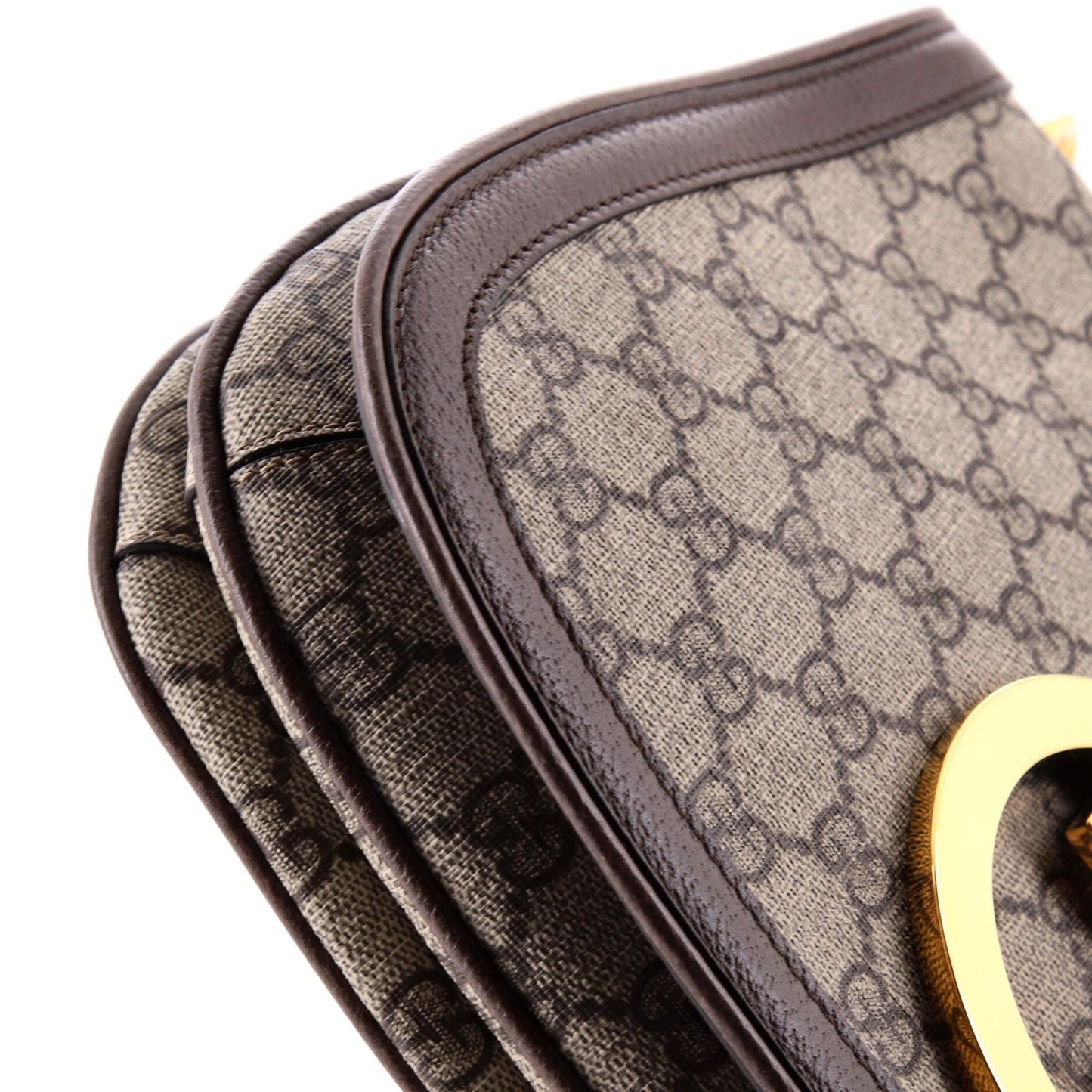 Gucci Blondie Medium NM Top Handle Bag in GG Coated Canvas