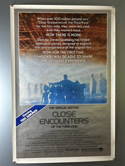 Close Encounters Of The Third Kind Us 1 Sheet Poster Steven Spielberg (41X27 In)