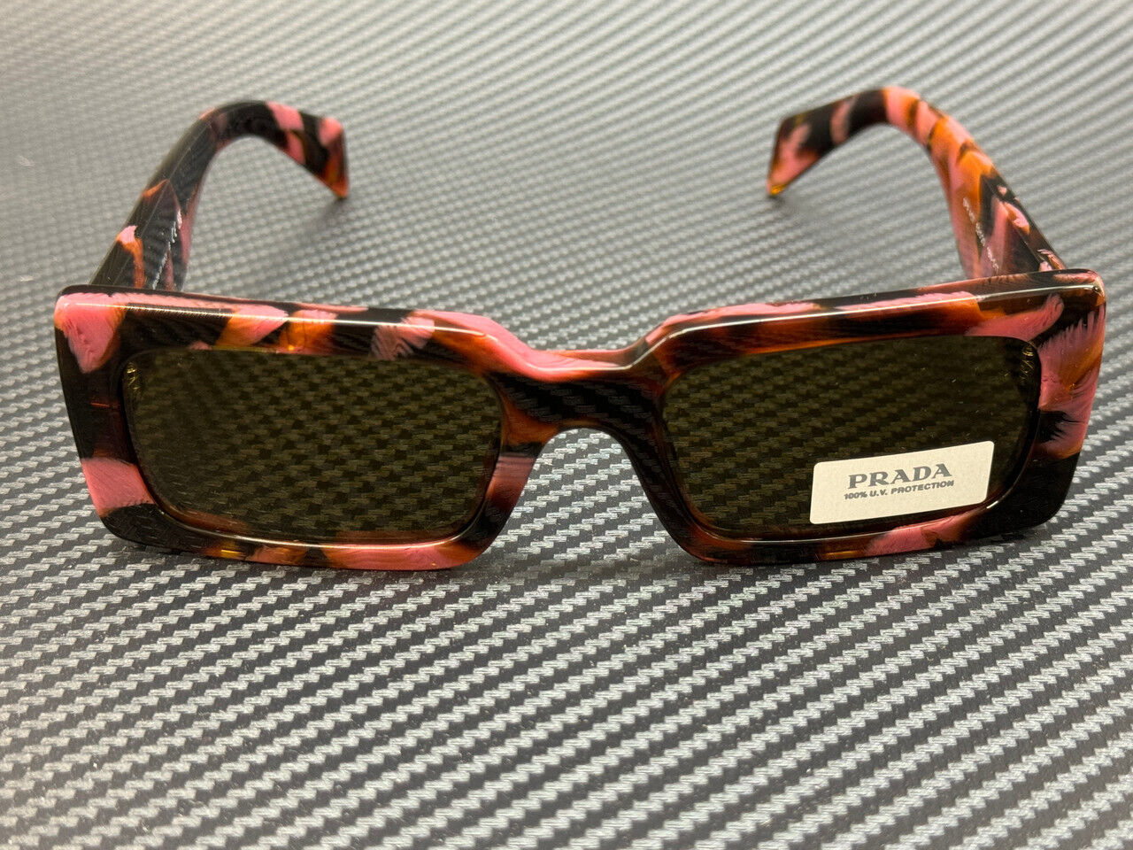 PRADA PR A07S 18N01T Mahogany Dark Brown Women's