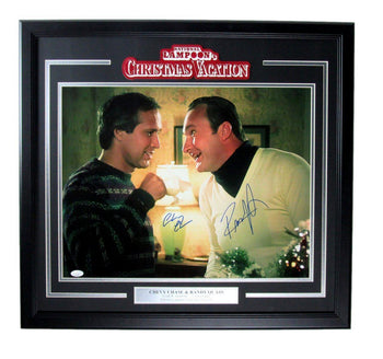 Chevy Chase/Randy Quaid Autographed 16X20 Photo