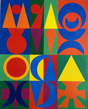 Auguste Herbin Lithograph Hand Numbered Coa (Josef Albers)