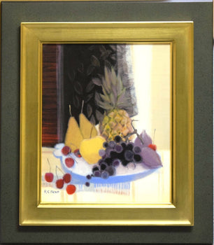 Helene Pichot (French) Original Oil On Canvas Painting Signed Framed Still Life