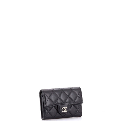 Chanel Classic Flap Card Case Quilted Lambskin