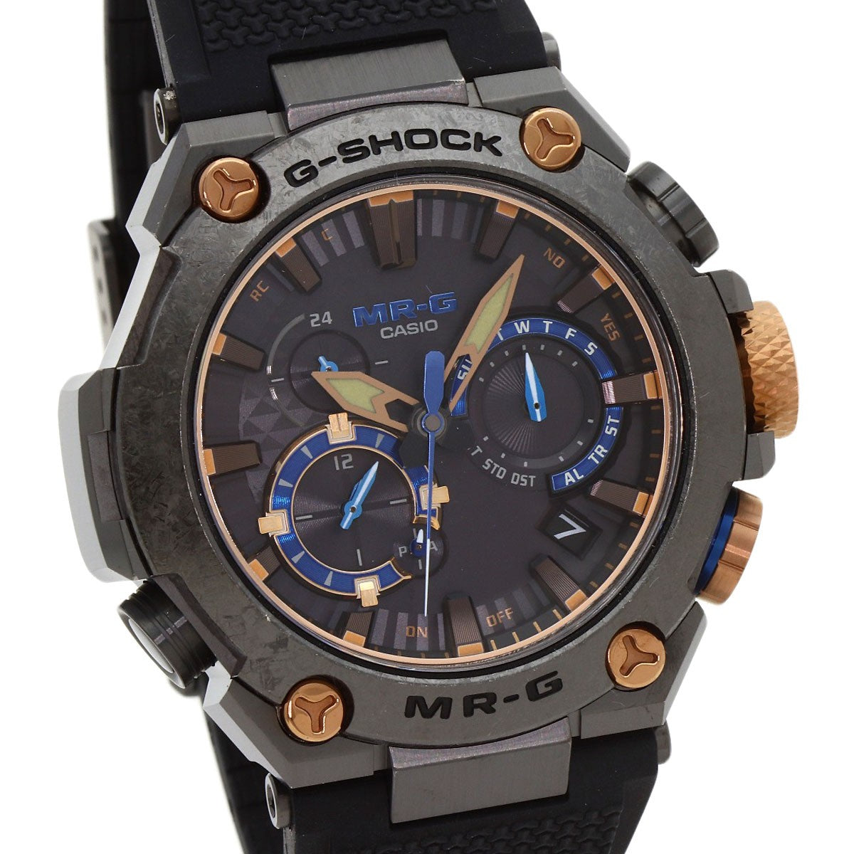 Rubber CASIO G-Shock Victory Color Watches MRG-B2000R-1AJR Titanium/