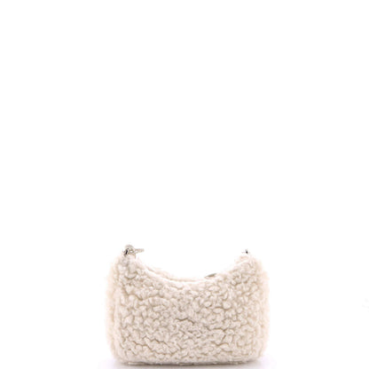 Prada Re-Edition 2005 Shoulder Bag Quilted Shearling Small