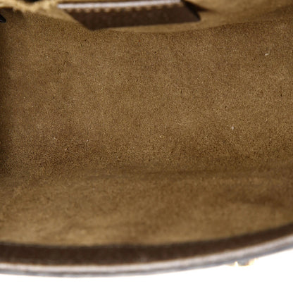 Gucci Padlock Shoulder Bag Tian Print Gg Coated Canvas Small