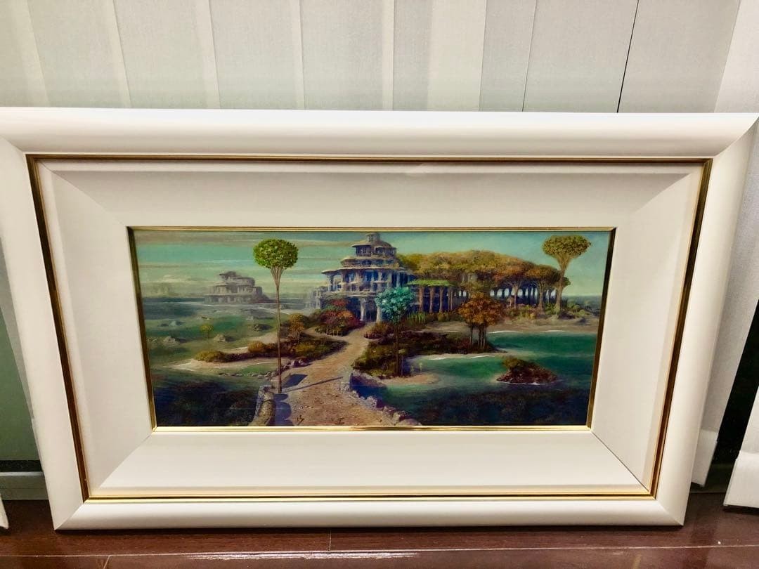 Naohisa Inoue "Ocean Garden" Hand-Colored Piezograph Canvas Ltd Ed 2/ 30