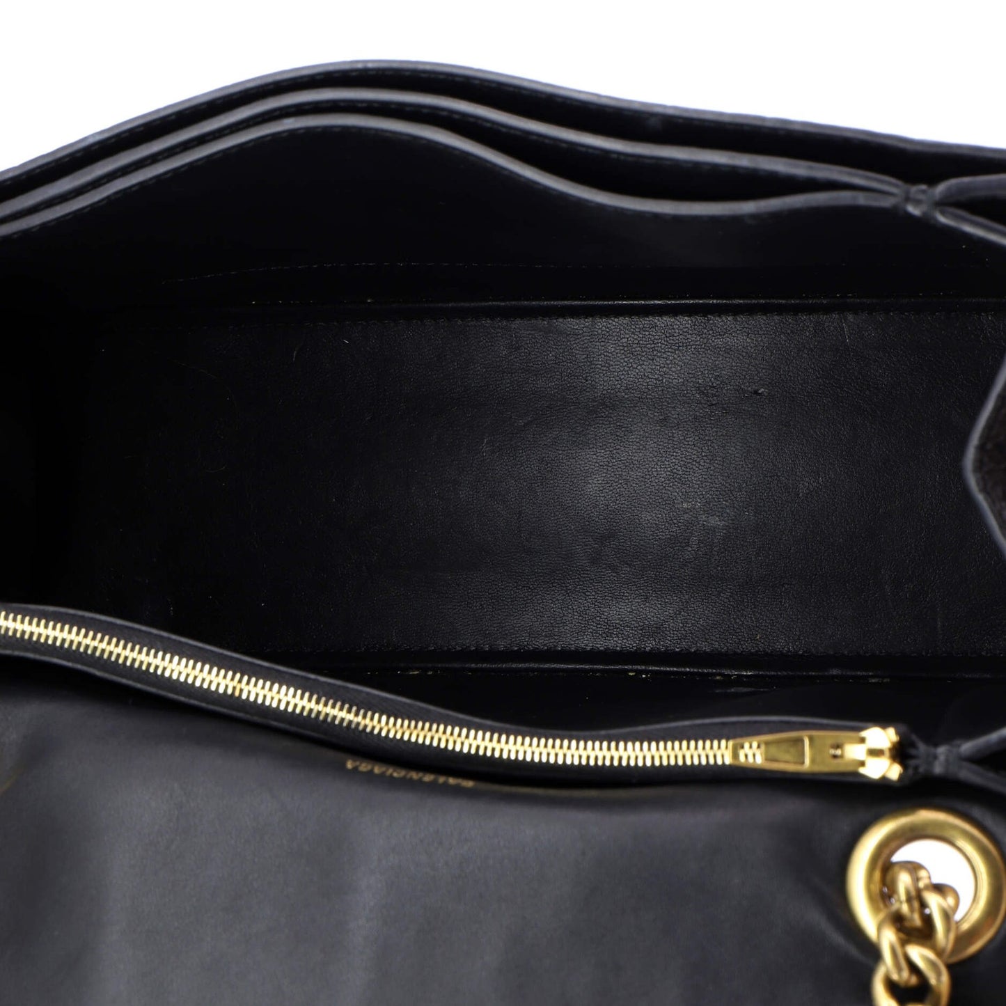 Balenciaga Crush Chain Flap Bag Leather Medium