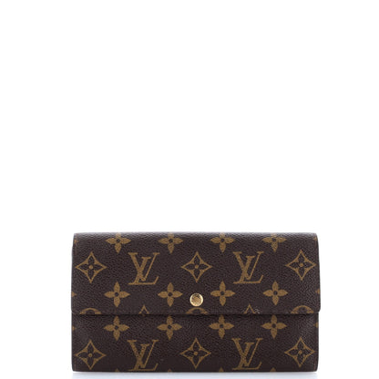 Louis Vuitton Sarah Wallet Monogram Canvas