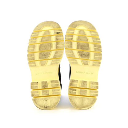 Bottega Veneta Men'S Tire Chelsea Boots Leather And Rubber