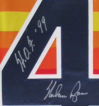 Nolan Ryan 1980 Autographed Authentic Mitchell &