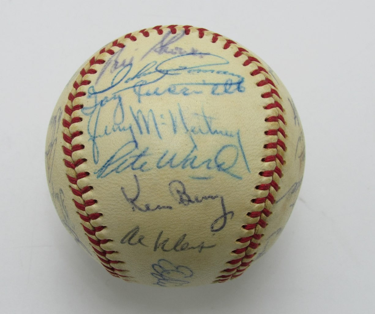 1966 Chicago White Sox Team Multi-Signed/Autographed (31) Oal Baseball 196360