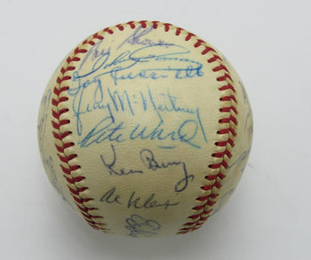 1966 Chicago White Sox Team Multi-Signed/Autographed (31) Oal Baseball 196360