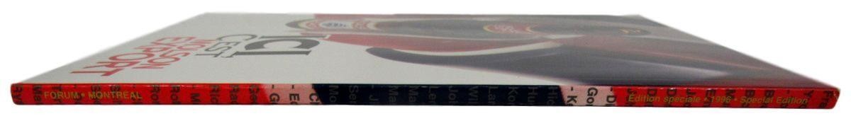 Maurice Richard Canadiens Signed Last Game At The Forum Program Jsa 135568