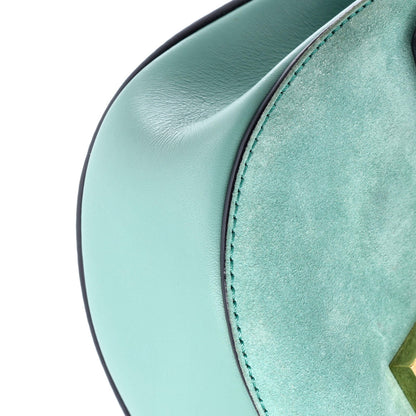 Chloe Drew Crossbody Bag Leather And Suede Mini