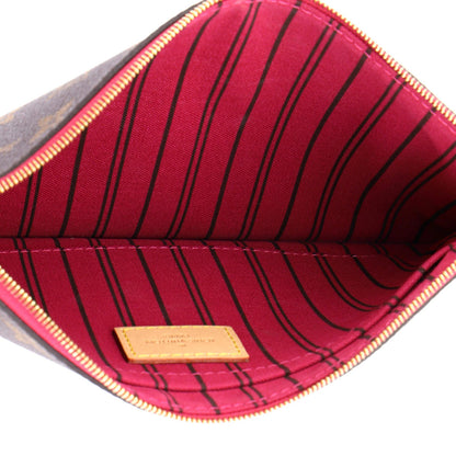 Louis Vuitton Neverfull Pochette Monogram Canvas Large