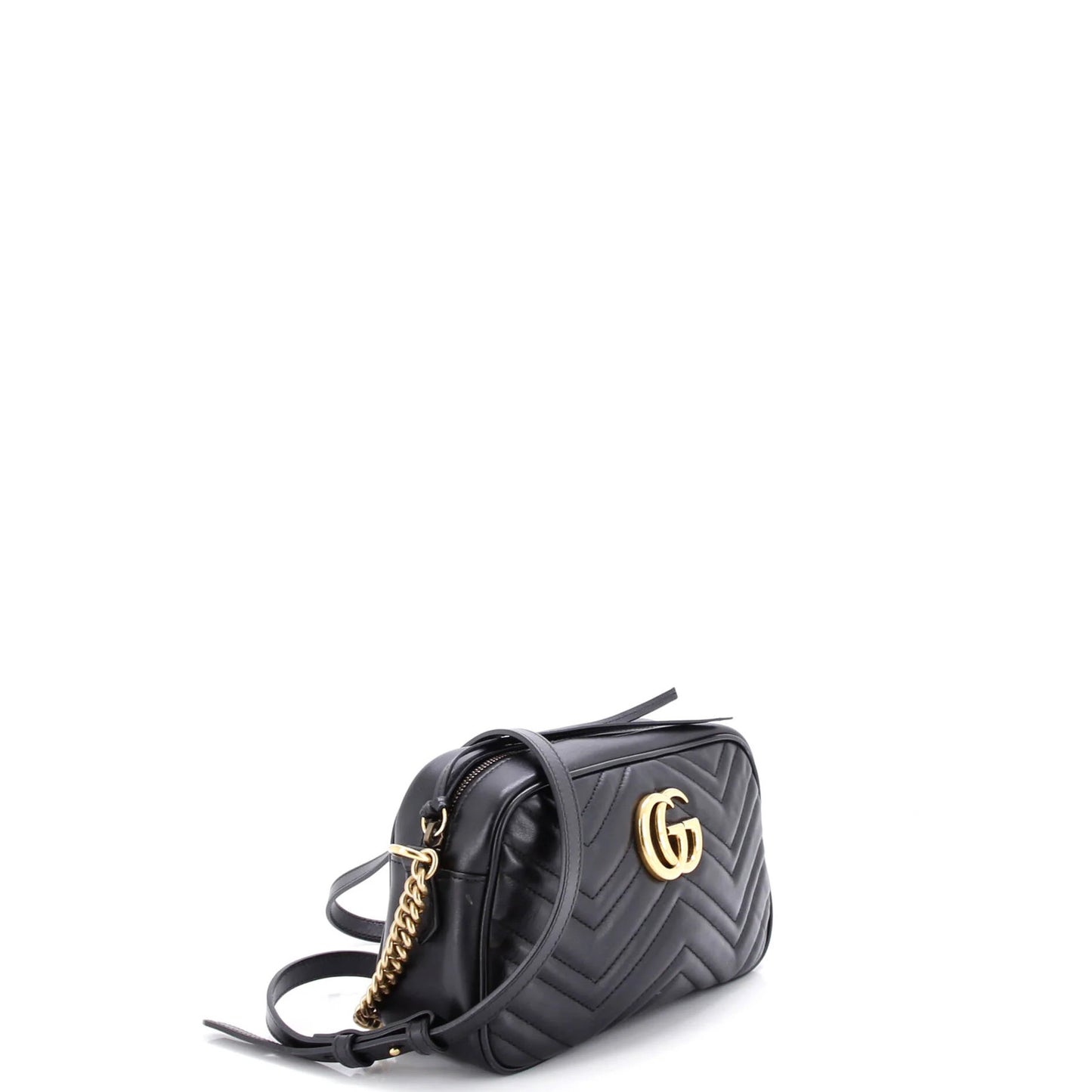 Gucci Gg Marmont Shoulder Bag Matelasse Leather Small