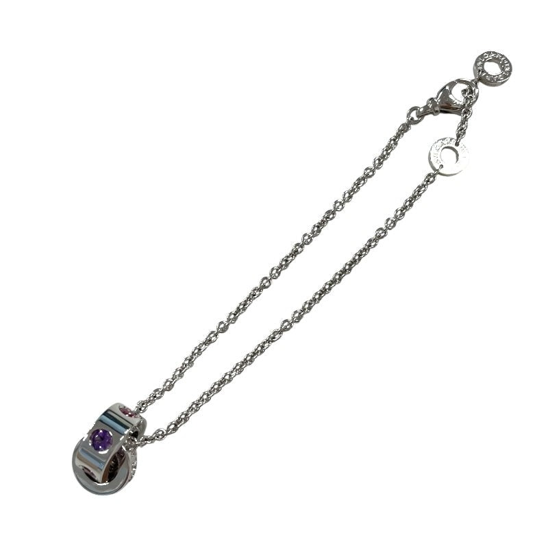 Bvlgari Roman Sorbet Bracelet 750Wg With Amethyst And Pink Tourmaline