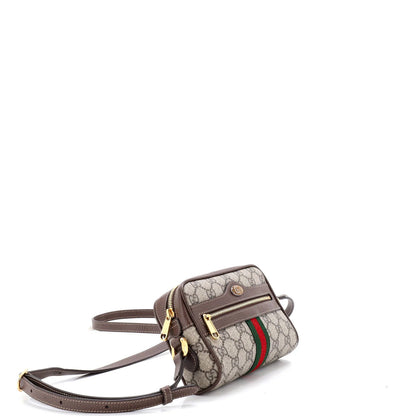 Gucci Ophidia Shoulder Bag Gg Coated Canvas Mini