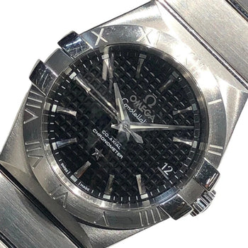 Omega Constellation Chronometer 123.10.35.20.01.002 Black/Silver