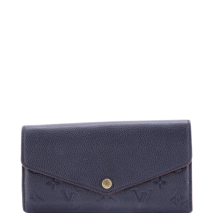 Louis Vuitton Sarah Wallet Nm Monogram Empreinte Leather