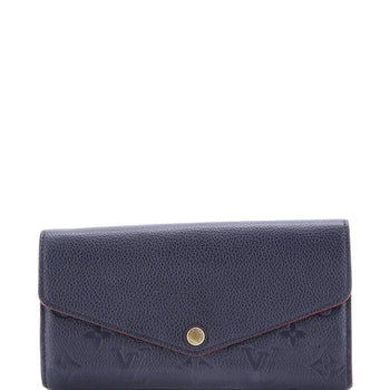 Louis Vuitton Sarah Wallet Nm Monogram Empreinte Leather