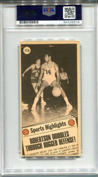 Oscar Robertson Autographed 1970-71 Topps Card