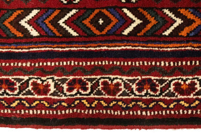 Handmade Tribal Oriental Rug Geometric Wool