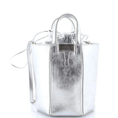 Off White Vintage Allen Bucket Bag Leather