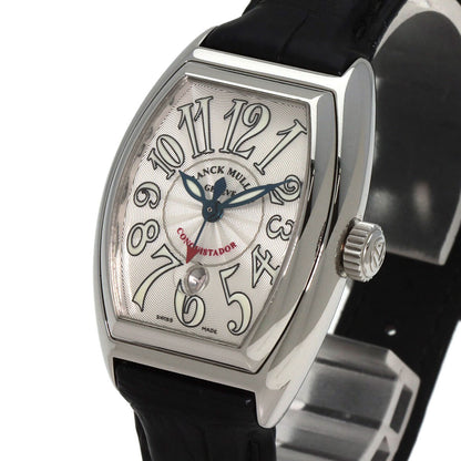 Franck Muller Conquistador Watches 8002Lsc Stainless Steel/Leather Ladies