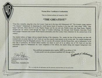 Muhammad Ali Signed 