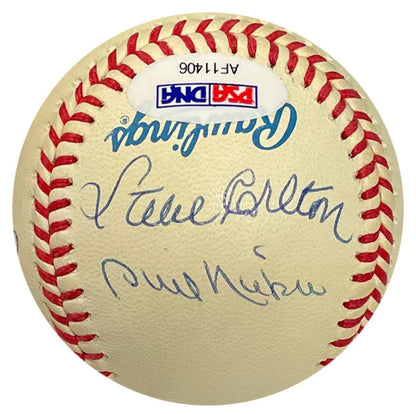 300 Win Club Autographed Baseball (Psa)
