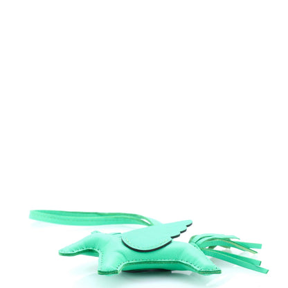 Hermes Monochrome Pegase Rodeo Bag Charm Leather Pm