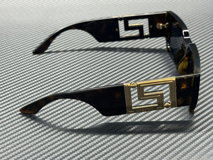 VERSACE VE4506U 108 87 Havana Dark Grey Men's 54 mm Sunglasses