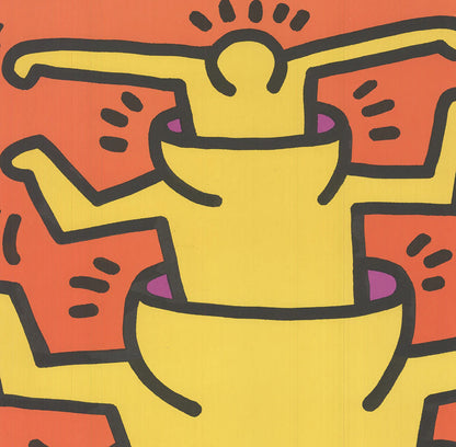 Keith Haring Learning Through Art " Lithograph Pop Art