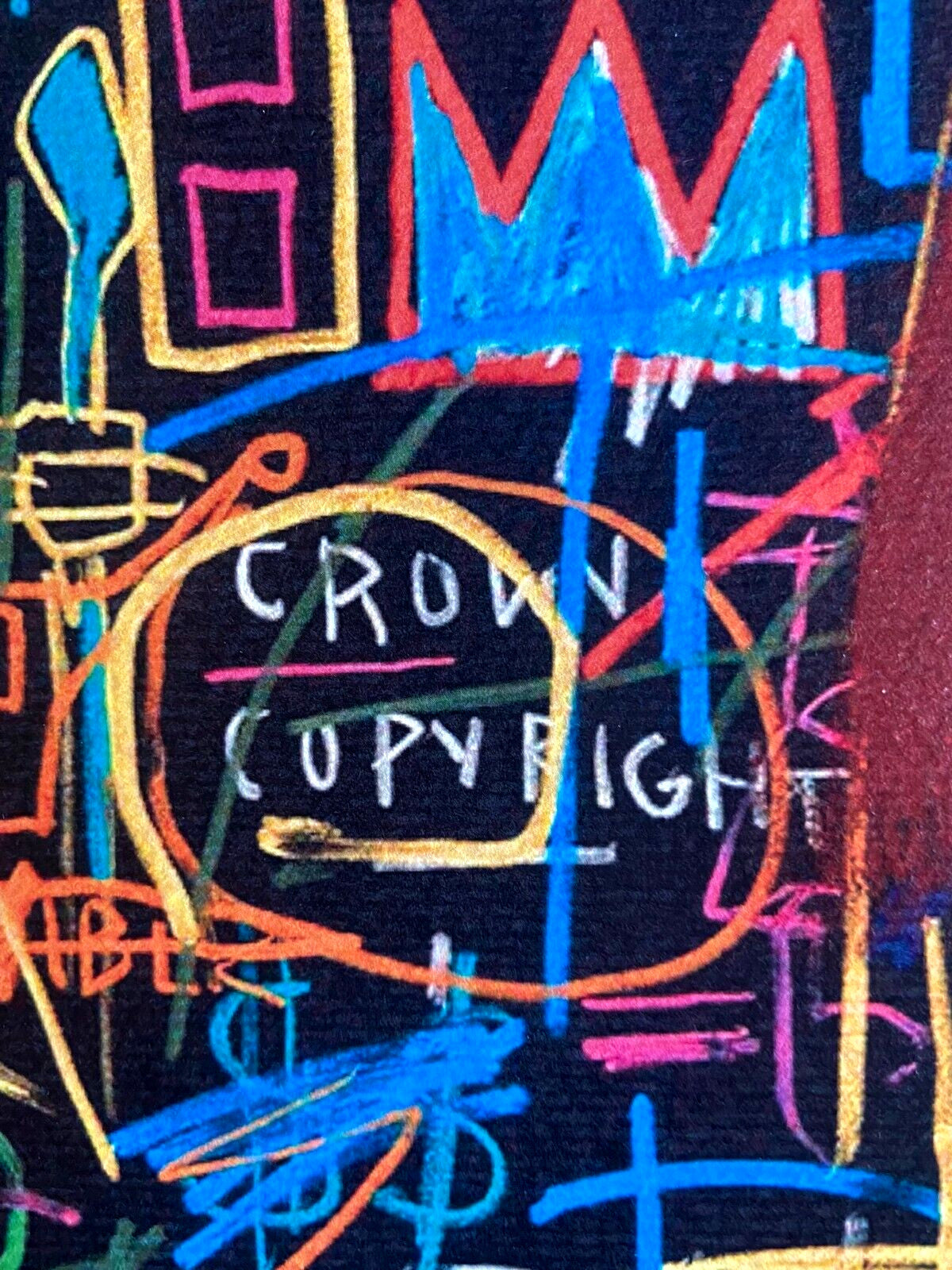 Jean-Michel Basquiat Lithograph Coa Signed Numbered