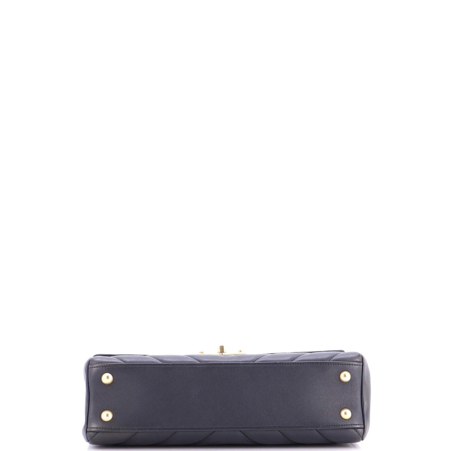 Chanel In The City Top Handle Flap Bag Mixed Quilt Calfskin Medium