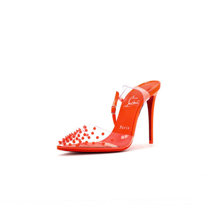 Christian Louboutin Women'S Spikoo Pumps Pvc 100