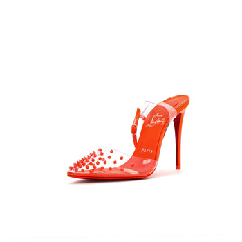 Christian Louboutin Women'S Spikoo Pumps Pvc 100
