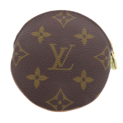 canvas LOUIS VUITTON M61926 Portonet Ron coin purse Monogram