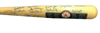 Boston Red Sox 1967-1992 Cooperstown Signed Team Bat (Jsa)