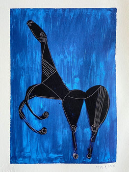 Marino Marini Lithograph COA Original Hand