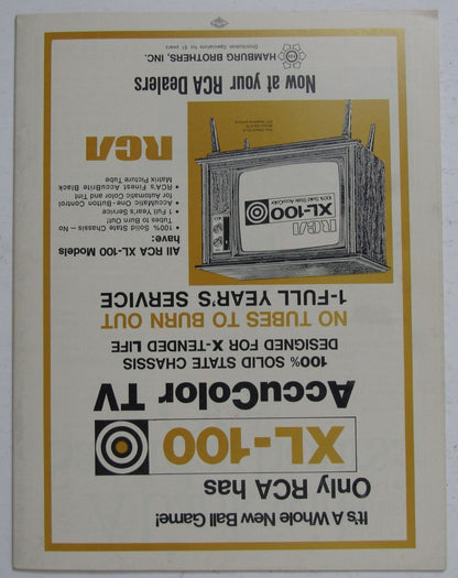 1971 Pittsburgh Pirates Official Scorebook