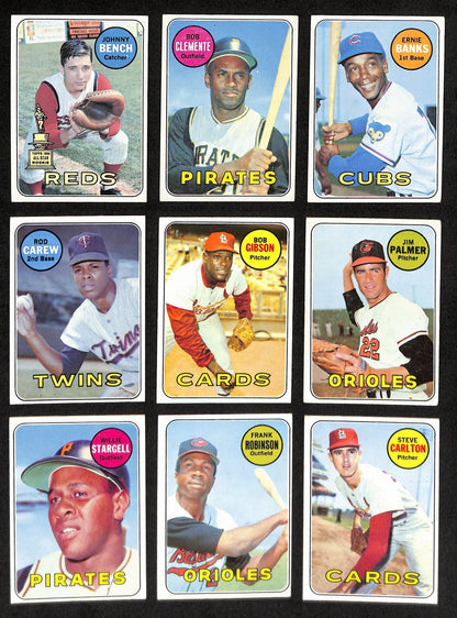 1969 Topps Baseball Card Complete Set (1-664)