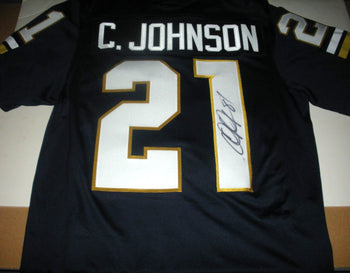 Calvin Johnson Georgia Tech W/Coa Signed Official