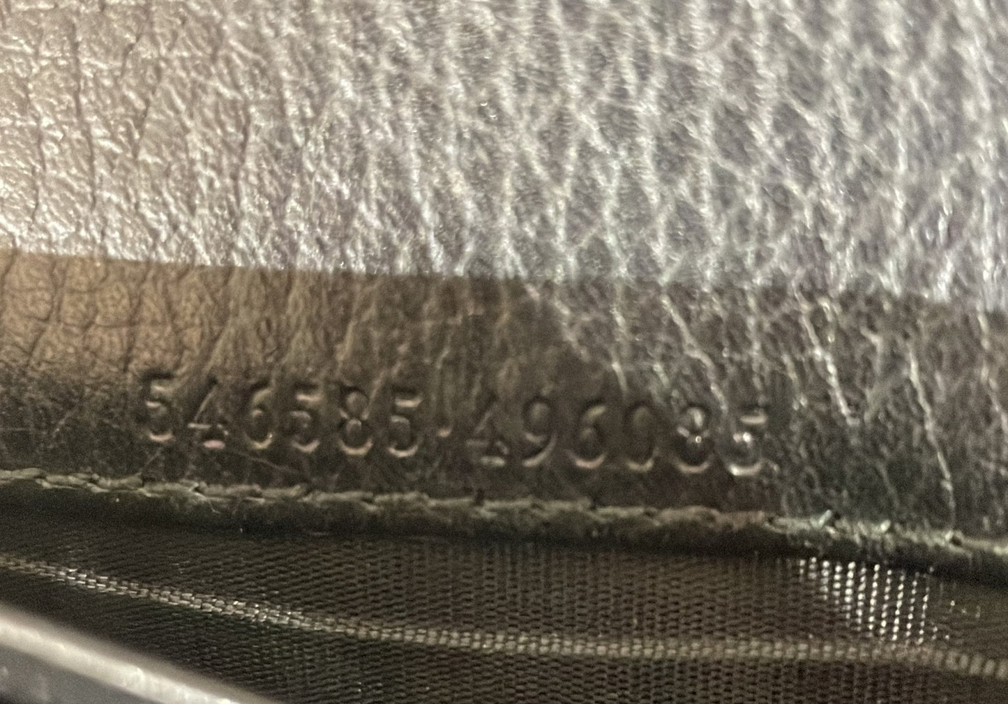 Gucci Gg Marmont Continental Chain Wallet Leather