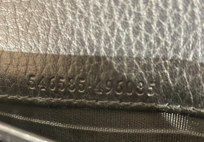 Gucci Gg Marmont Continental Chain Wallet Leather