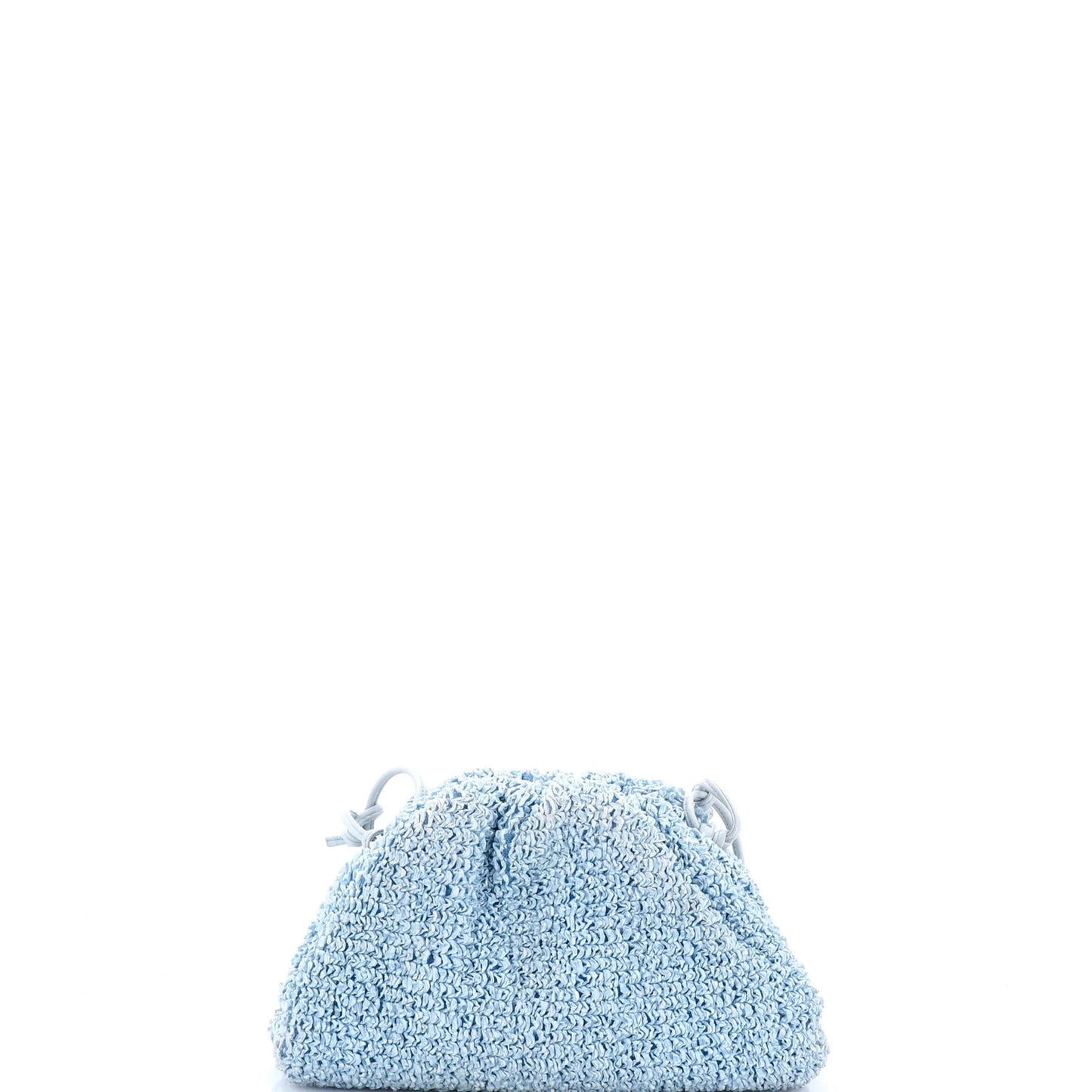 Bottega Veneta The Pouch Curly Raffia Mini