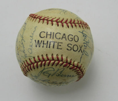 1963/64 Chicago White Sox Team Multi-Signed/Autographed (26) Baseball 196357