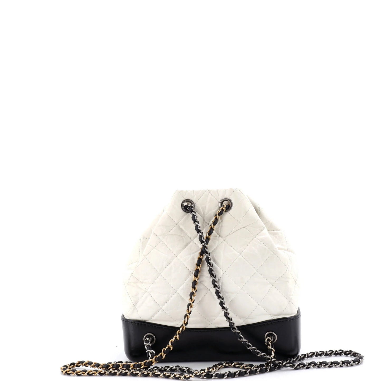 Chanel Gabrielle Backpack Quilted Calfskin Small